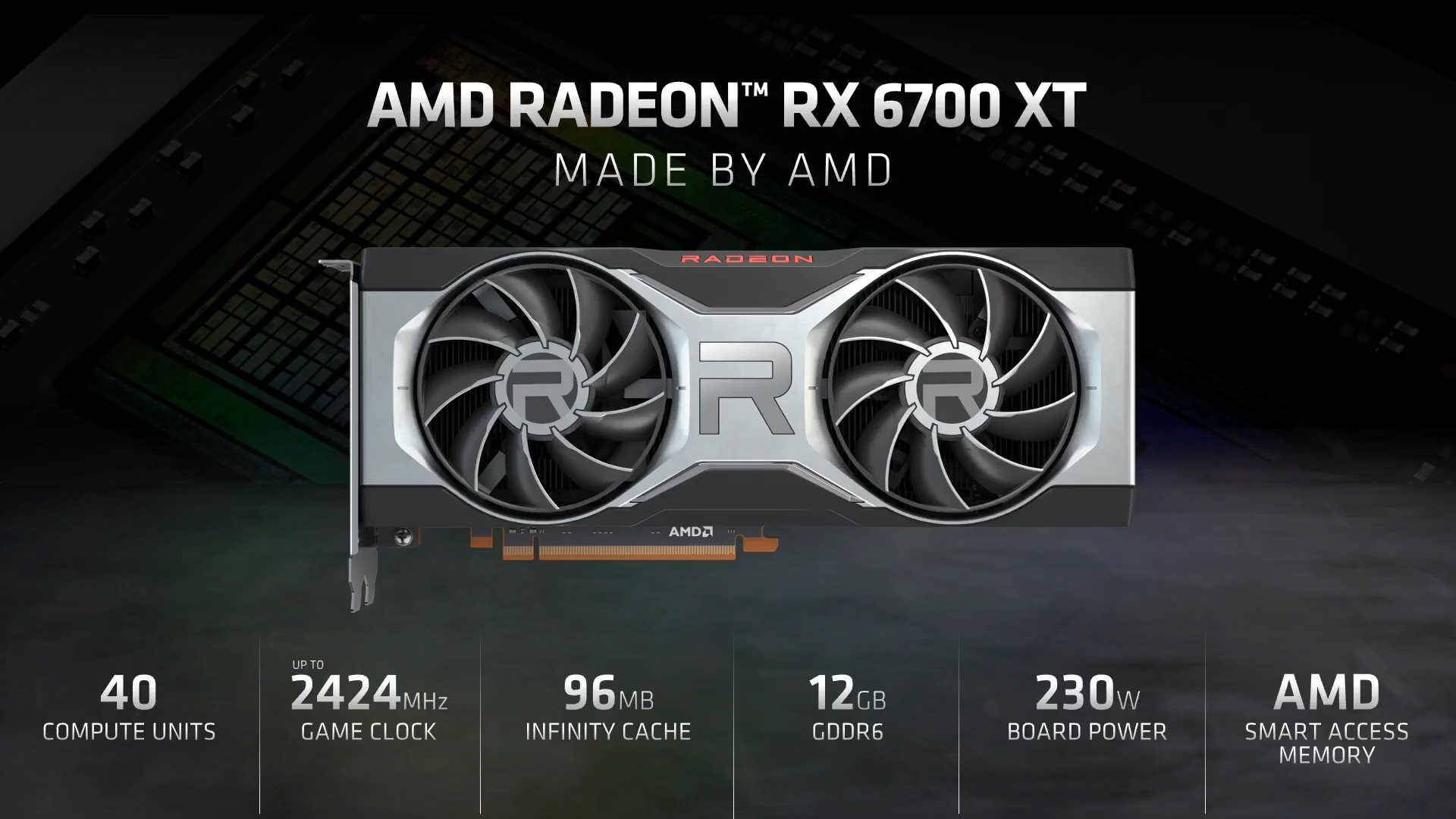 新品上市】2K遊戲戰場，向我看齊！AMD RADEON RX6700XT 12GB顯示卡 
